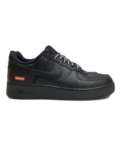 NIKE（ナイキ）NIKE (ナイキ) Supreme (シュプリーム) Nike Air Force 1 Low ブラック サイズ:27.5cmの古着・服飾アイテム