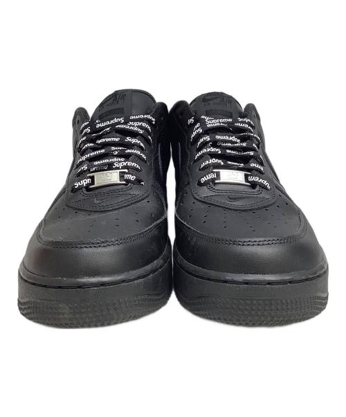 NIKE（ナイキ）NIKE (ナイキ) Supreme (シュプリーム) Nike Air Force 1 Low ブラック サイズ:27.5cmの古着・服飾アイテム