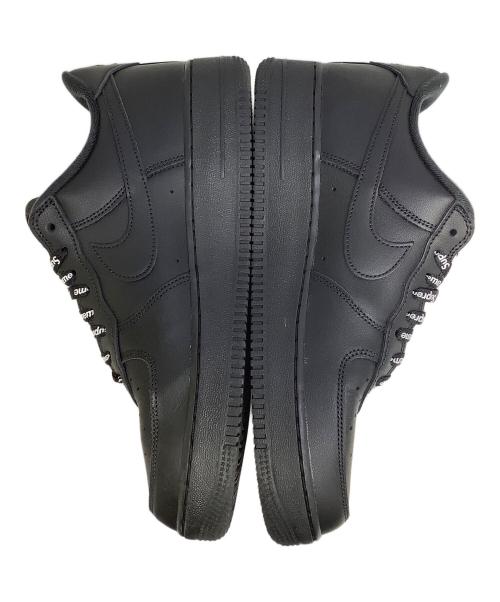 NIKE（ナイキ）NIKE (ナイキ) Supreme (シュプリーム) Nike Air Force 1 Low ブラック サイズ:27.5cmの古着・服飾アイテム