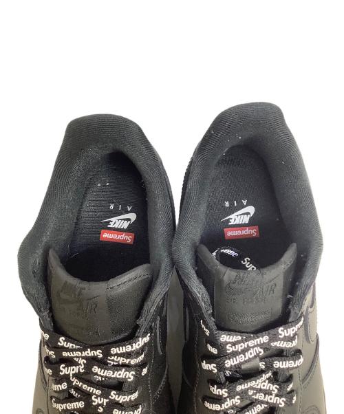 NIKE（ナイキ）NIKE (ナイキ) Supreme (シュプリーム) Nike Air Force 1 Low ブラック サイズ:27.5cmの古着・服飾アイテム