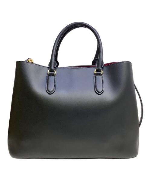 LAUREN RALPH LAUREN（ローレン ラルフ ローレン）LAUREN RALPH LAUREN (ローレン ラルフ ローレン) 2WAYショルダーバッグ ブラックの古着・服飾アイテム