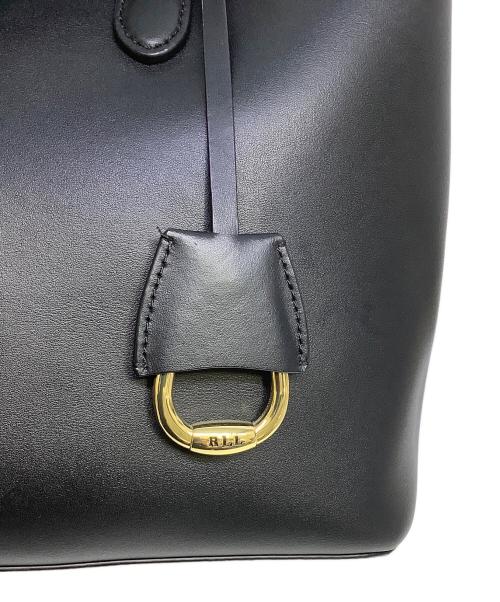 LAUREN RALPH LAUREN（ローレン ラルフ ローレン）LAUREN RALPH LAUREN (ローレン ラルフ ローレン) 2WAYショルダーバッグ ブラックの古着・服飾アイテム