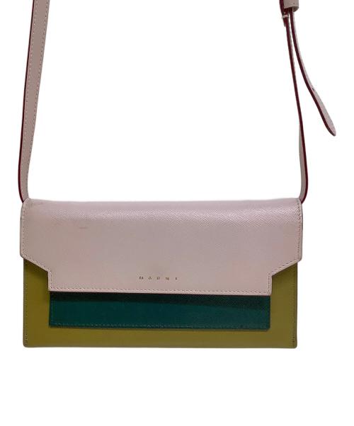 MARNI（マルニ）MARNI (マルニ) ショルダーバッグ ピンクの古着・服飾アイテム