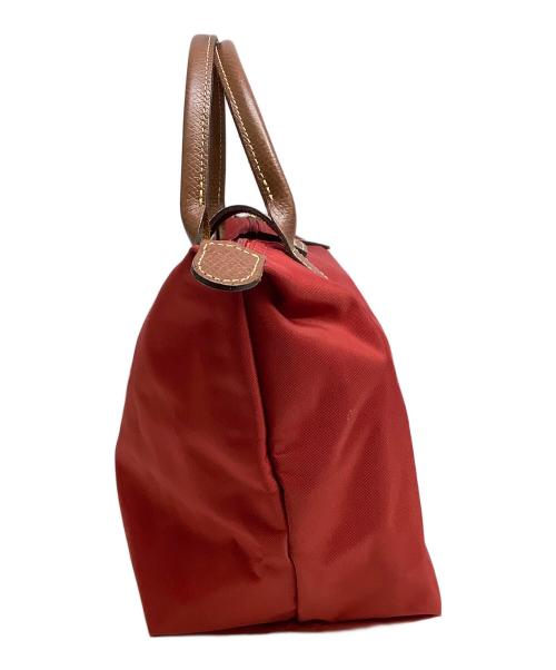 LONGCHAMP（ロンシャン）LONGCHAMP (ロンシャン) ハンドバッグ レッドの古着・服飾アイテム