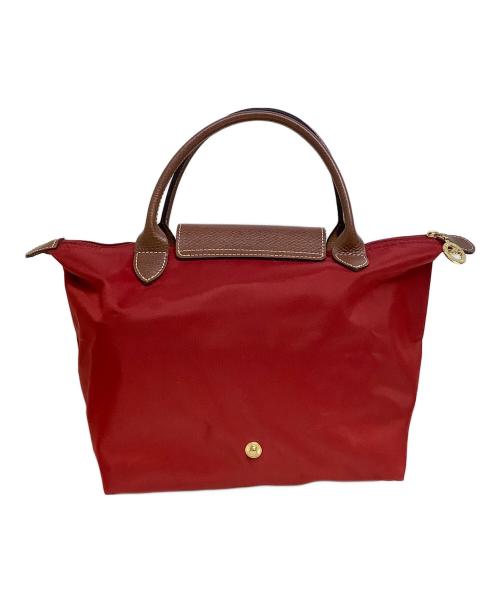 LONGCHAMP（ロンシャン）LONGCHAMP (ロンシャン) ハンドバッグ レッドの古着・服飾アイテム