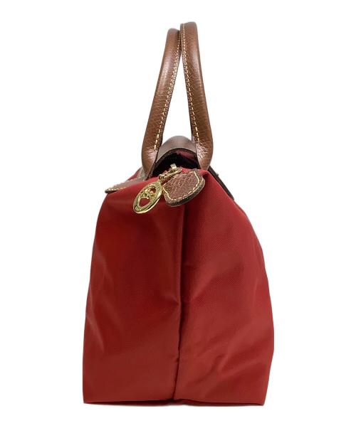 LONGCHAMP（ロンシャン）LONGCHAMP (ロンシャン) ハンドバッグ レッドの古着・服飾アイテム