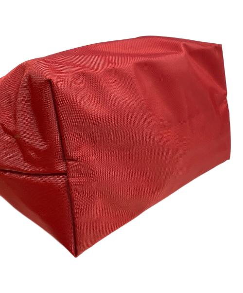 LONGCHAMP（ロンシャン）LONGCHAMP (ロンシャン) ハンドバッグ レッドの古着・服飾アイテム