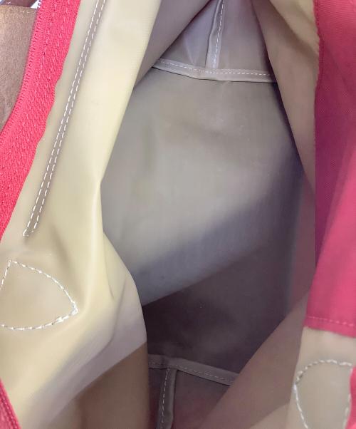 LONGCHAMP（ロンシャン）LONGCHAMP (ロンシャン) ハンドバッグ レッドの古着・服飾アイテム