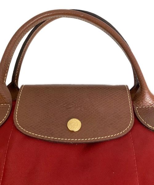 LONGCHAMP（ロンシャン）LONGCHAMP (ロンシャン) ハンドバッグ レッドの古着・服飾アイテム