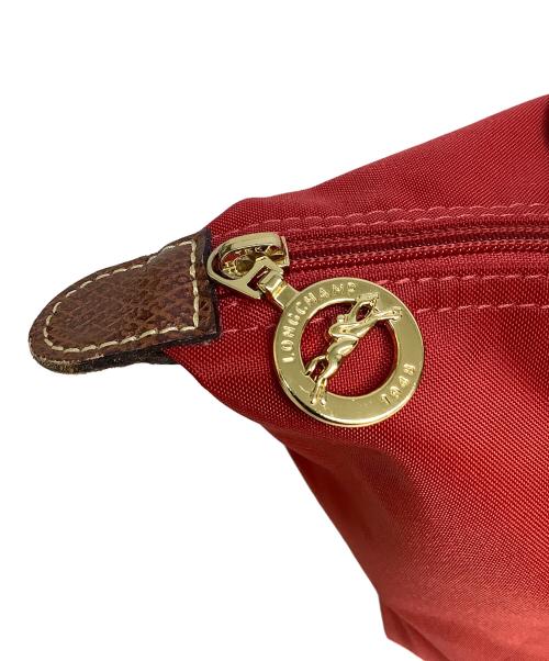 LONGCHAMP（ロンシャン）LONGCHAMP (ロンシャン) ハンドバッグ レッドの古着・服飾アイテム