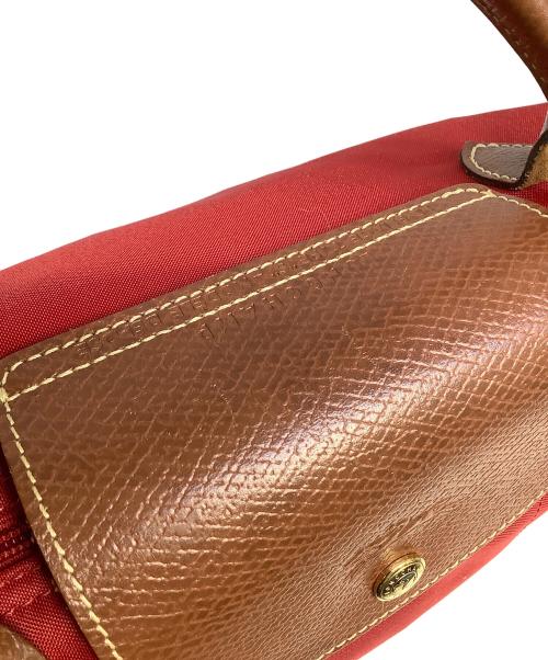 LONGCHAMP（ロンシャン）LONGCHAMP (ロンシャン) ハンドバッグ レッドの古着・服飾アイテム