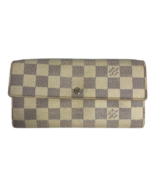 LOUIS VUITTON（ルイ ヴィトン）LOUIS VUITTON (ルイ ヴィトン) ポルトフォイユ・サラ アイボリーの古着・服飾アイテム