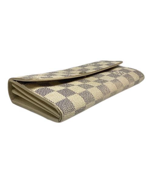 LOUIS VUITTON（ルイ ヴィトン）LOUIS VUITTON (ルイ ヴィトン) ポルトフォイユ・サラ アイボリーの古着・服飾アイテム