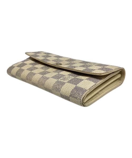 LOUIS VUITTON（ルイ ヴィトン）LOUIS VUITTON (ルイ ヴィトン) ポルトフォイユ・サラ アイボリーの古着・服飾アイテム