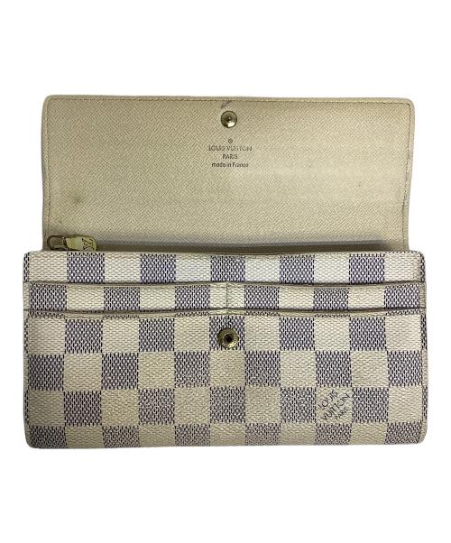 LOUIS VUITTON（ルイ ヴィトン）LOUIS VUITTON (ルイ ヴィトン) ポルトフォイユ・サラ アイボリーの古着・服飾アイテム