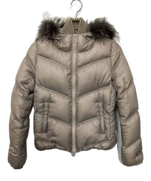 TATRAS（タトラス）TATRAS (タトラス) ラクーンファーダウンジャケット ベージュ サイズ:34の古着・服飾アイテム