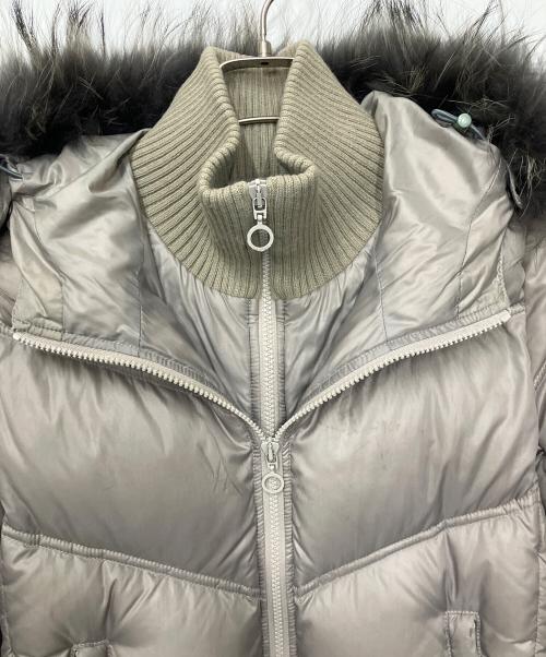 TATRAS（タトラス）TATRAS (タトラス) ラクーンファーダウンジャケット ベージュ サイズ:34の古着・服飾アイテム