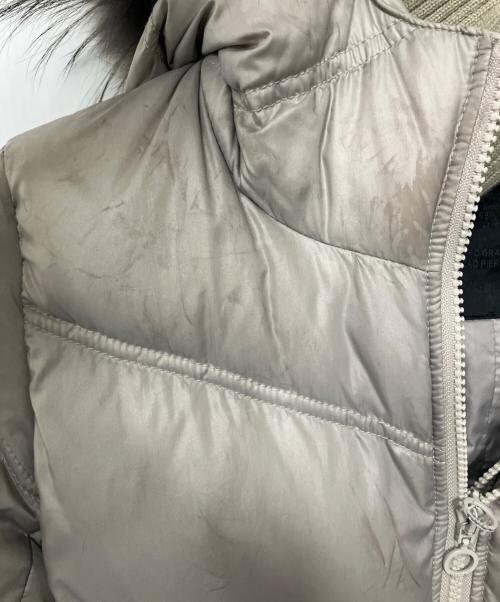 TATRAS（タトラス）TATRAS (タトラス) ラクーンファーダウンジャケット ベージュ サイズ:34の古着・服飾アイテム