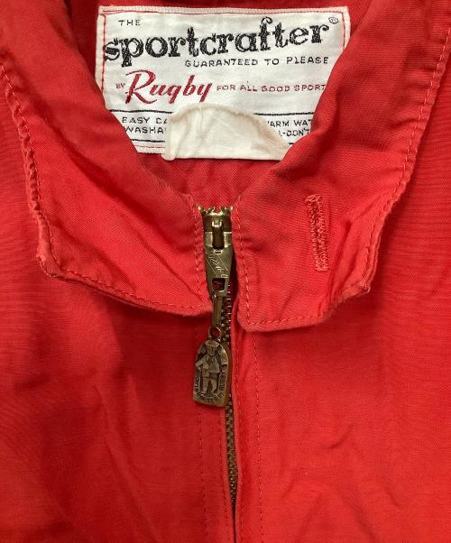 SPORTCRAFTER（スポーツキャスター）sportcrafter (スポーツキャスター) スイングトップ レッド サイズ:42の古着・服飾アイテム