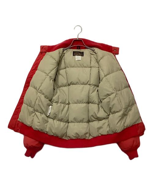 Eddie Bauer（エディーバウアー）Eddie Bauer (エディーバウアー) 70-80sダウンジャケット レッド サイズ:Sの古着・服飾アイテム