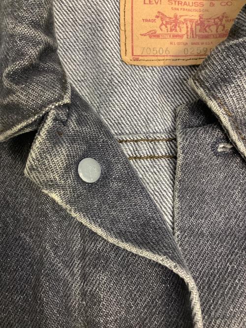 LEVI'S（リーバイス）LEVI'S (リーバイス) デニムジャケット グレー サイズ:38の古着・服飾アイテム