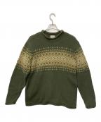 L.L.Beanエルエルビーン）の古着「90s厚手ニット」｜グリーン