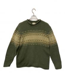 L.L.Bean（エルエルビーン）の古着「90s厚手ニット」｜グリーン