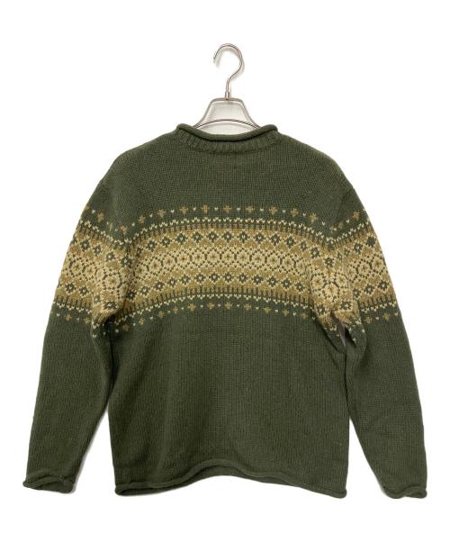 L.L.Bean（エルエルビーン）L.L.Bean (エルエルビーン) 90s厚手ニット グリーン サイズ:XLの古着・服飾アイテム