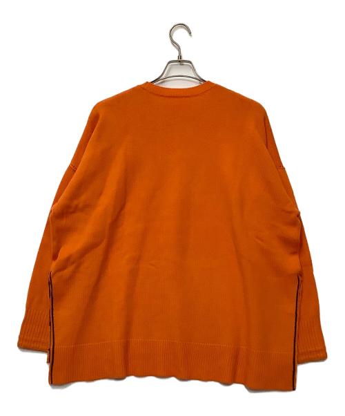 ENFOLD（エンフォルド）ENFOLD (エンフォルド) 厚手ニット オレンジ サイズ:38の古着・服飾アイテム