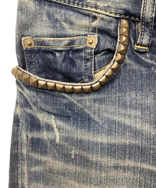 Hysteric Glamour（ヒステリックグラマー）Hysteric Glamour (ヒステリックグラマー) デニムパンツ インディゴ サイズ:XXSの古着・服飾アイテム