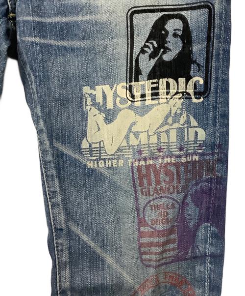 Hysteric Glamour（ヒステリックグラマー）Hysteric Glamour (ヒステリックグラマー) デニムパンツ インディゴ サイズ:XXSの古着・服飾アイテム