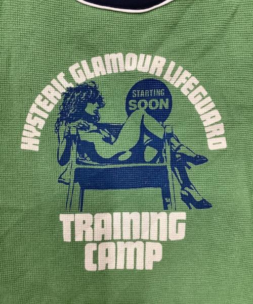 Hysteric Glamour（ヒステリックグラマー）Hysteric Glamour (ヒステリックグラマー) キャミソールブラウス グリーン サイズ:FREEの古着・服飾アイテム