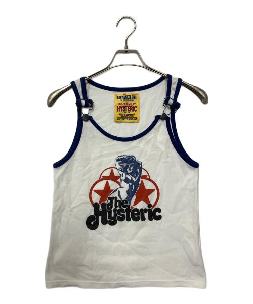 Hysteric Glamour（ヒステリックグラマー）Hysteric Glamour (ヒステリックグラマー) キャミソールブラウス ホワイト サイズ:Freeの古着・服飾アイテム