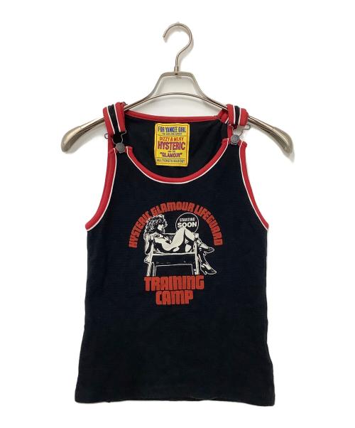 Hysteric Glamour（ヒステリックグラマー）Hysteric Glamour (ヒステリックグラマー) キャミソールブラウス ブラック サイズ:FREEの古着・服飾アイテム