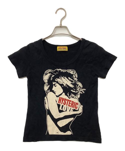 Hysteric Glamour（ヒステリックグラマー）Hysteric Glamour (ヒステリックグラマー) 半袖カットソー ブラック サイズ:FREEの古着・服飾アイテム