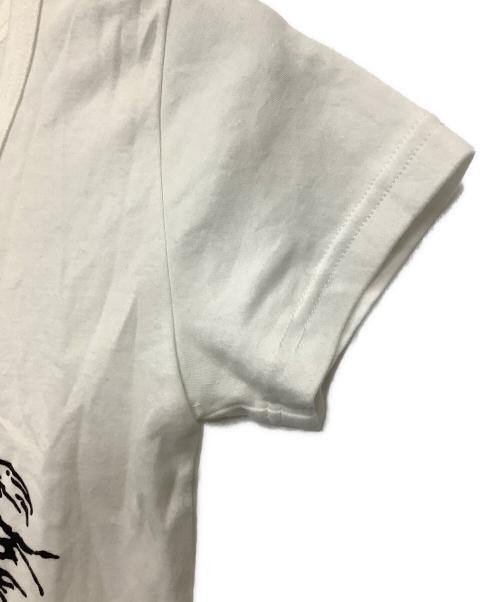 Hysteric Glamour（ヒステリックグラマー）Hysteric Glamour (ヒステリックグラマー) 半袖カットソー ホワイト サイズ:FREEの古着・服飾アイテム
