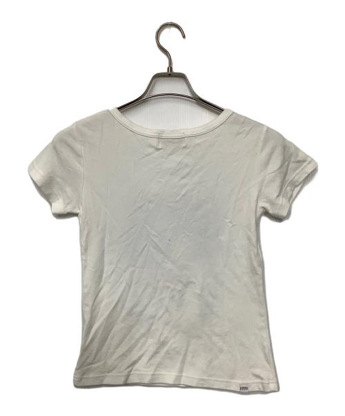 Hysteric Glamour（ヒステリックグラマー）Hysteric Glamour (ヒステリックグラマー) 半袖カットソー ホワイト サイズ:FREEの古着・服飾アイテム