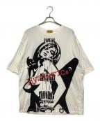 Hysteric Glamourヒステリックグラマー）の古着「半袖カットソー」｜ホワイト