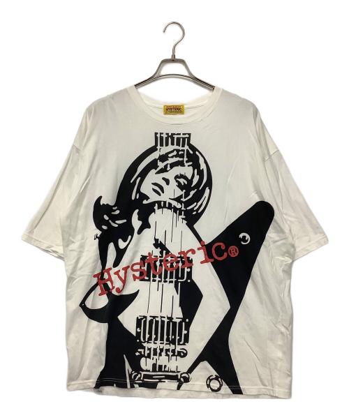 Hysteric Glamour（ヒステリックグラマー）Hysteric Glamour (ヒステリックグラマー) 半袖カットソー ホワイト サイズ:FREEの古着・服飾アイテム