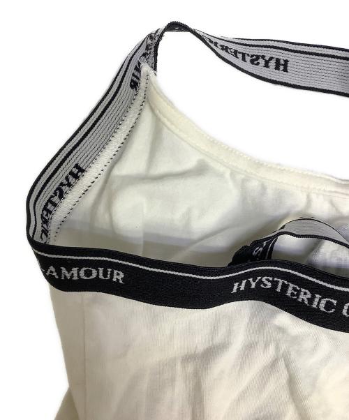 Hysteric Glamour（ヒステリックグラマー）Hysteric Glamour (ヒステリックグラマー) キャミソール ホワイト サイズ:FREEの古着・服飾アイテム