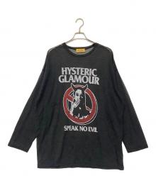 Hysteric Glamour（ヒステリックグラマー）の古着「長袖ブラウス」｜ブラック