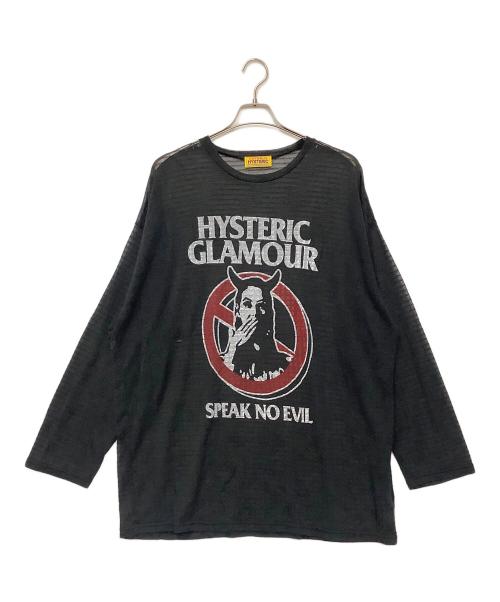 Hysteric Glamour（ヒステリックグラマー）Hysteric Glamour (ヒステリックグラマー) 長袖ブラウス ブラック サイズ:FREEの古着・服飾アイテム