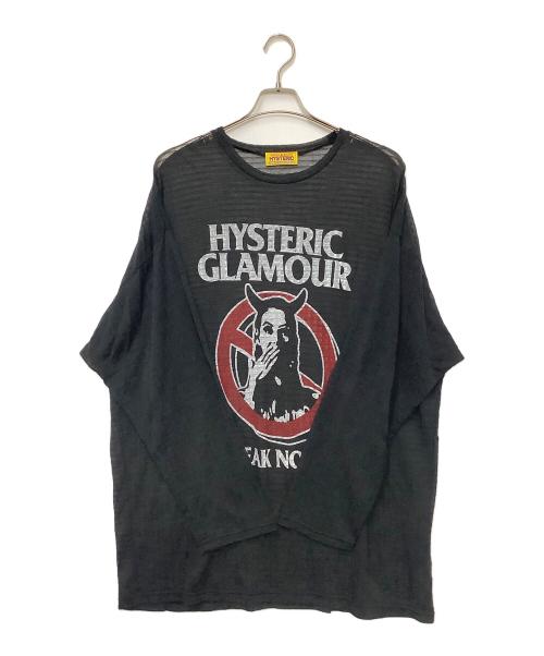 Hysteric Glamour（ヒステリックグラマー）Hysteric Glamour (ヒステリックグラマー) 長袖ブラウス ブラック サイズ:FREEの古着・服飾アイテム