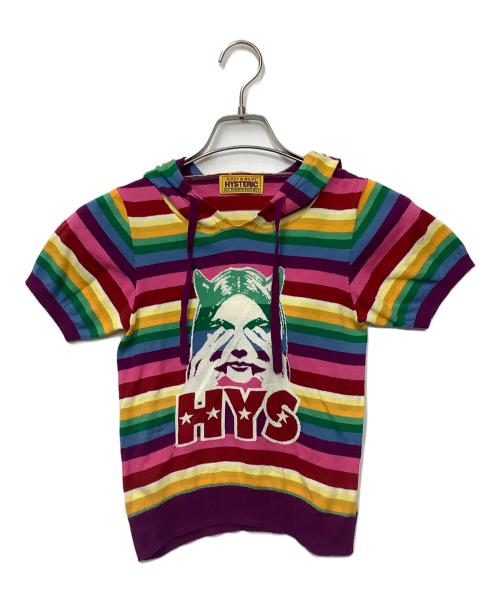 Hysteric Glamour（ヒステリックグラマー）Hysteric Glamour (ヒステリックグラマー) 半袖パーカー マルチカラー サイズ:FREEの古着・服飾アイテム