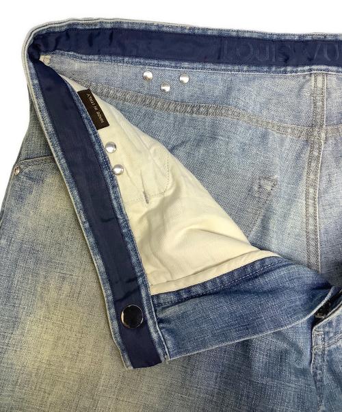 LOUIS VUITTON（ルイ ヴィトン）LOUIS VUITTON (ルイ ヴィトン) デニムパンツ インディゴ サイズ:46の古着・服飾アイテム