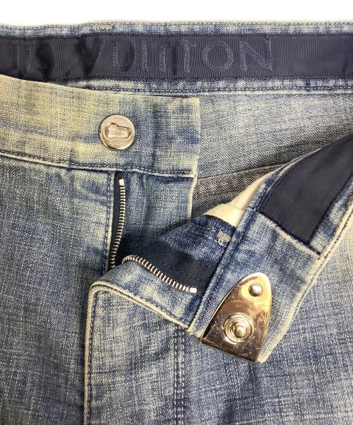LOUIS VUITTON（ルイ ヴィトン）LOUIS VUITTON (ルイ ヴィトン) デニムパンツ インディゴ サイズ:46の古着・服飾アイテム