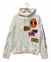 DSQUARED2（ディースクエアード）の古着「パーカー」｜ホワイト