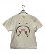 BAPE BY A BATHING APEベイプバイアベイシングエイプ）の古着「半袖カットソー」｜ホワイト