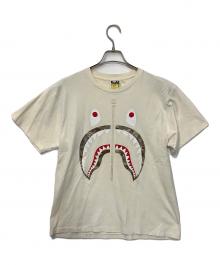 BAPE BY A BATHING APE（ベイプバイアベイシングエイプ）の古着「半袖カットソー」｜ホワイト