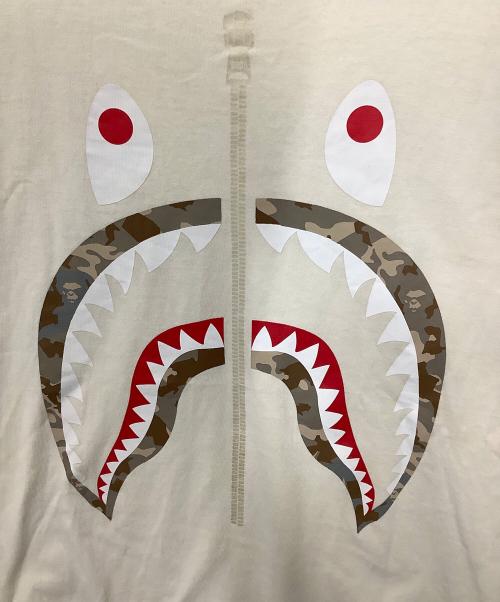 BAPE BY A BATHING APE（ベイプバイアベイシングエイプ）BAPE BY A BATHING APE (ベイプバイアベイシングエイプ) 半袖カットソー ホワイト サイズ:Mの古着・服飾アイテム